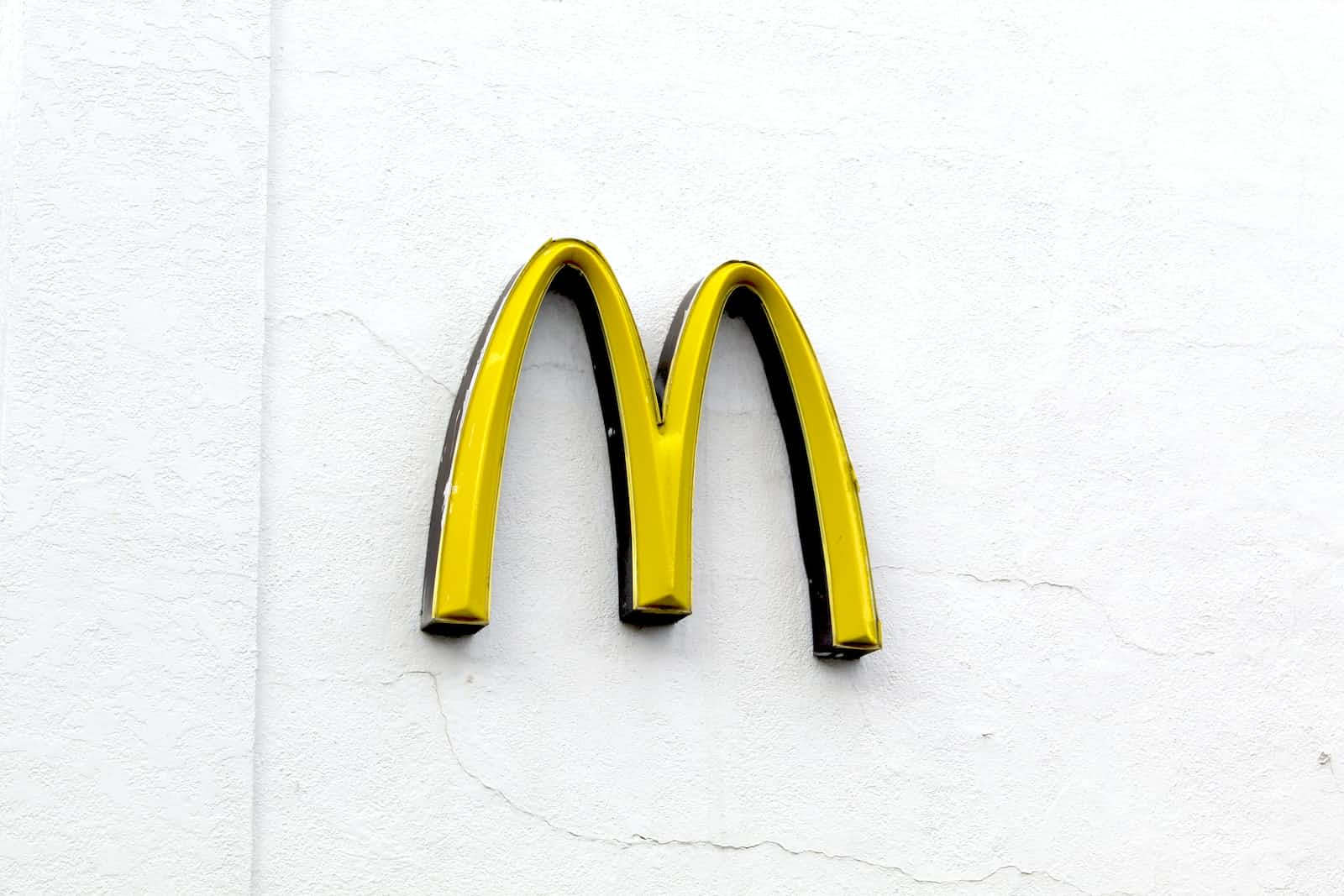 McDonald's logo on a McDonald's restaurant