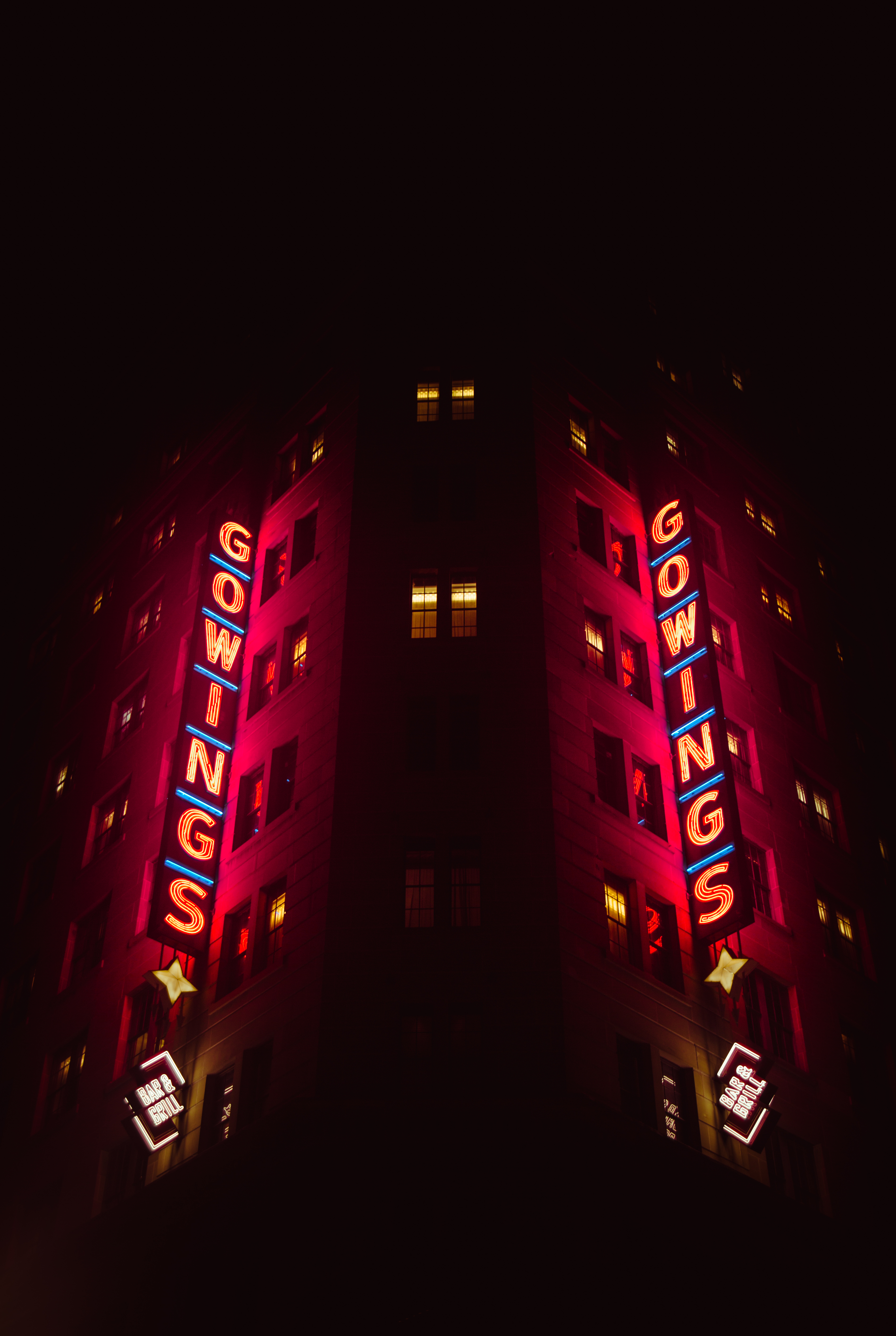 Gowings neon sign